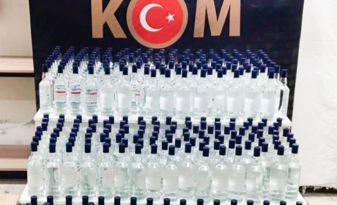 Eskişehir'de sahte alkol operasyonu