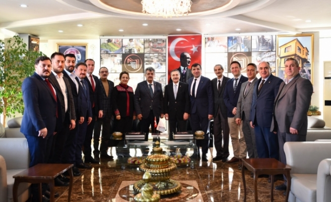 Ahmet Ataç'tan meslek örgütlerine ziyaret