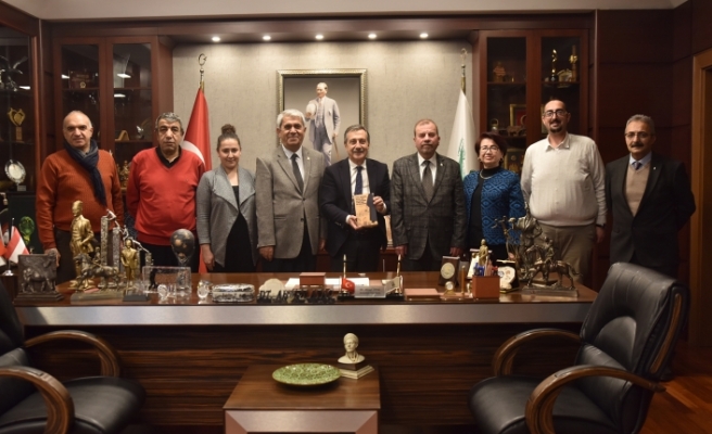 Atatürkçü Düşünce Derneği'nden Başkan Ataç'a ziyaret