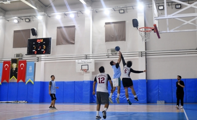 Tepebaşı'nda Gençlik Basketbol Turnuvası heyecanı