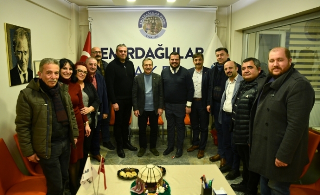 Başkan Ataç'tan Emirdağlılar Vakfı'na ziyaret