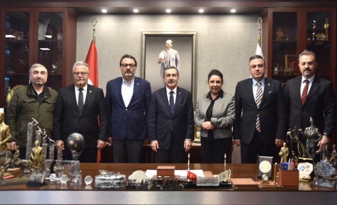 Millet İttifakı temsilcilerinden Başkan Ataç'a ziyaret