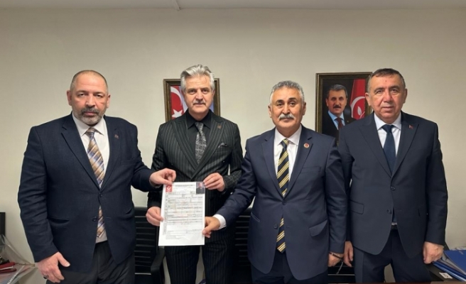 Ahmet Ulupınar aday adaylığı başvurusu yaptı