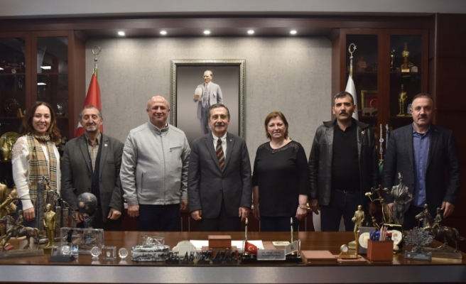 Başkan Ataç, Muhtarlar Birliği Derneği'ni ağırladı