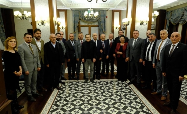 Millet İttifakı temsilcileri Büyükerşen'in ev sahipliğinde buluştu
