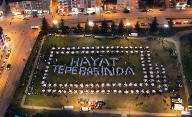 Ramazan bereketi Çamlıca'da paylaşıldı