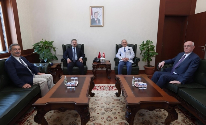 Başkanlardan Vali Aksoy'a hayırlı olsun ziyareti