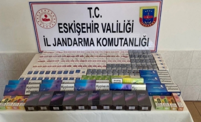 Eskişehir'de kaçak sigara operasyonu! 500 paket ele geçirildi