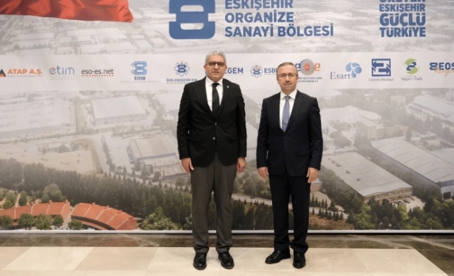 İl Milli Eğitim Müdürü Sinan Aydın'dan EOSB ziyareti