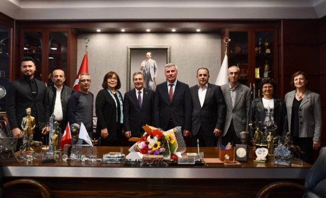 Sivrihisarlılardan Başkan Ataç'a ziyaret