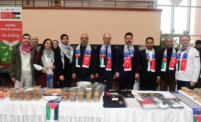 Anadolu Üniversitesinden Filistinli öğrencilere destek