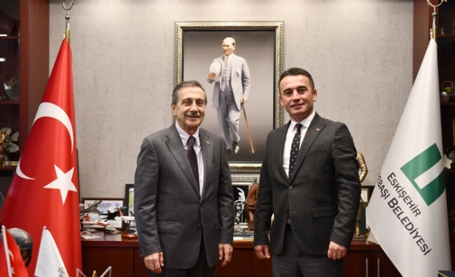 Başkan Ataç, Habil Dökmeci'yi konuk etti