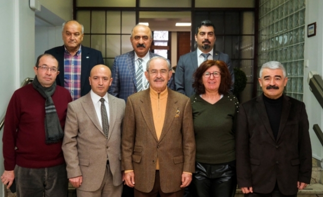Hacı Bektaş Veli Anadolu Kültür Vakfı'ndan Büyükerşen'e ziyaret