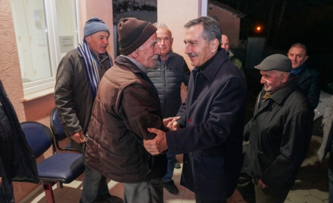 Başkan Ataç'tan kırsal mahalle ziyareti