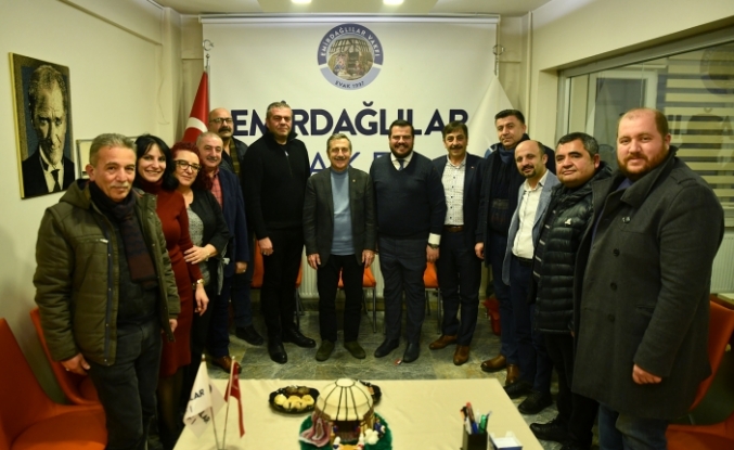 Başkan Ataç'tan Emirdağlılar Vakfı'na ziyaret